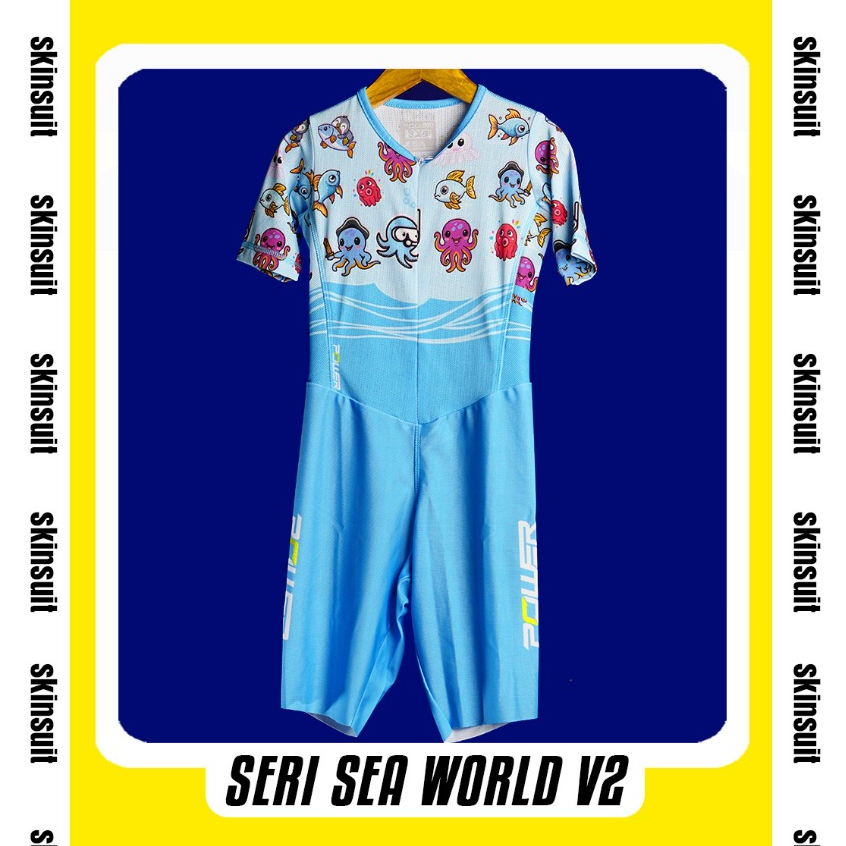 Skinsuit Powerskate Apparel Inline Skate Jersey Sepatu Roda Anak