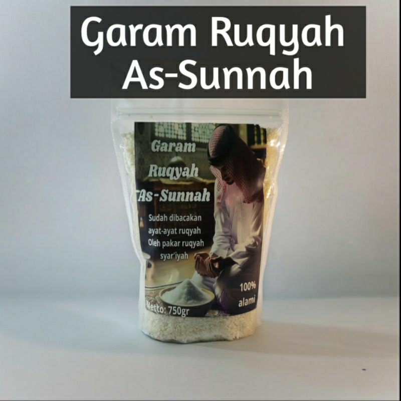 

Garam Ruqyah As-Sunnah-sarana penetralisir energi negatif sesuai Sunnah