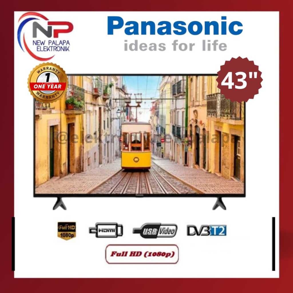 LED Panasonic 43L410 Digital TV 43inch - Digital 43inch Panasonic -  Panasonic 43L410 Digital Tanpa 