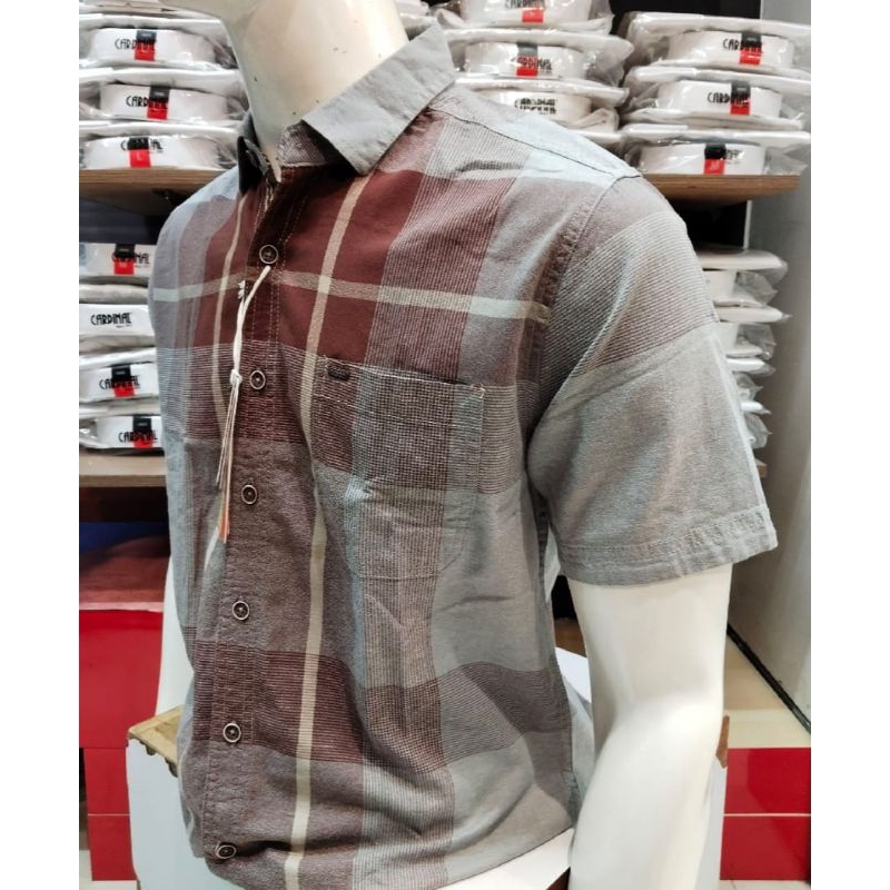 CARDINAL CASUAL ORI KEMEJA PRIA LENGAN PENDEK REGULER FIT