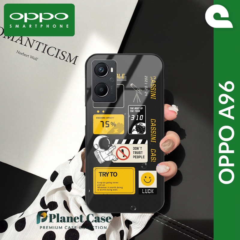 Case Oppo A96 A76 Casing Pelindung Body dan Kamera Oppo A96 A76 Softcase Karakter Oppo A96 Silikon P