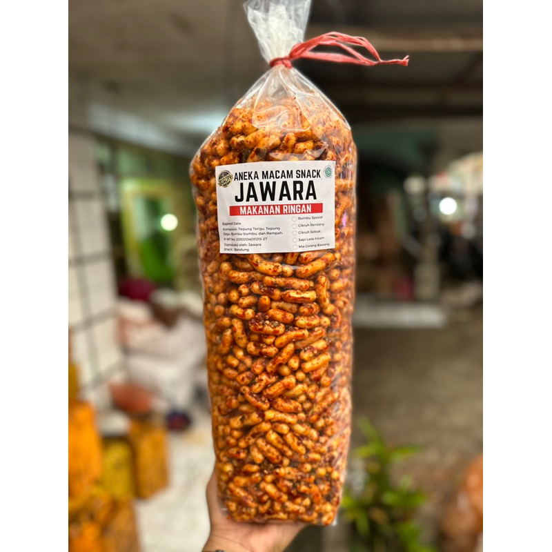 

(FLASH SALE) Pilus Ikan 500gr Jawara // Pedas Jeruk Cikruh