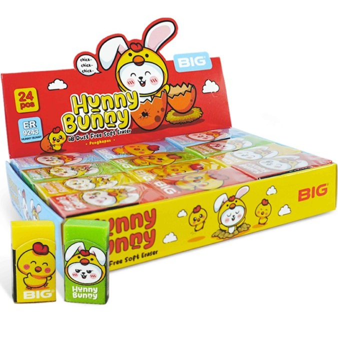

TBMO (PACK) PENGHAPUS BIG B-24 9243 HUNNY BUNNY COLOR