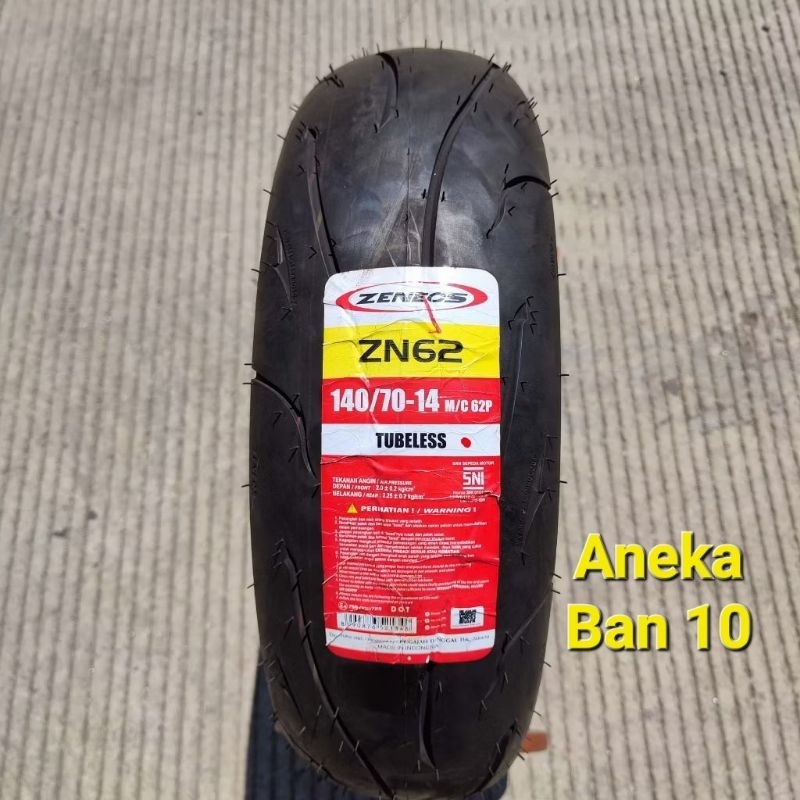 Ban Zeneos 140/70-14 ZN62 Tubeless