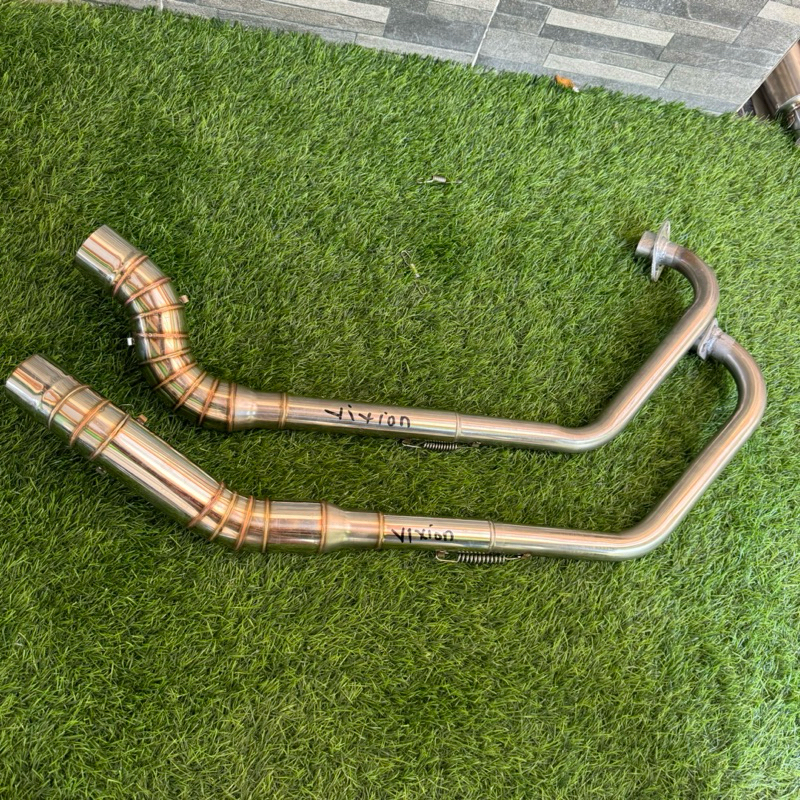 leher knalpot vixion standar dan cobra malay style