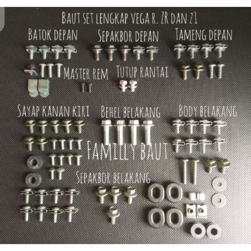 PROMO 11.11  BAUT FULL BODY FULL SET LENGKAP MOTOR JUPITER Z1 JUPITER Z ROBOT