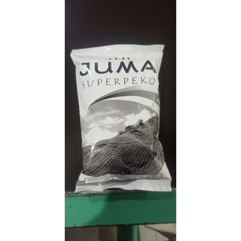 

TERMURAH Teh Hitam JUMA SUPERPEKO 100gr Asli Dari Perkebunan Teh Sidamanik