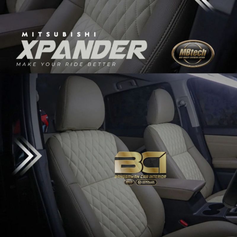 Sarung jok mobil Expander ultimate,Expander cross Bahan Mbtech Camaro