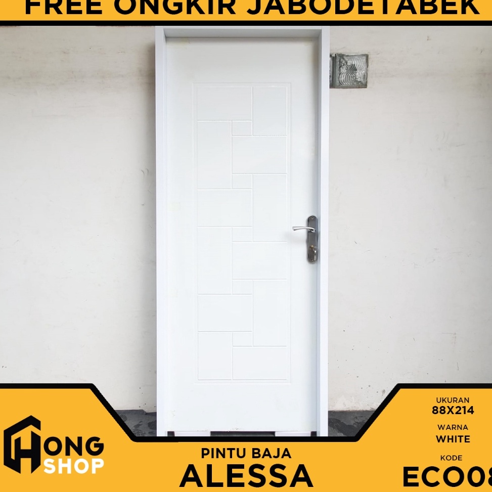 Harga Murah Pintu Utama  Pintu Kamar Tidur Baja ALESSA E Series