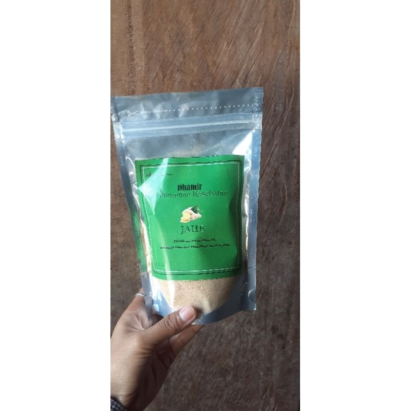 

serbuk jahe siiap seduh tanpa perlu tambahan gula