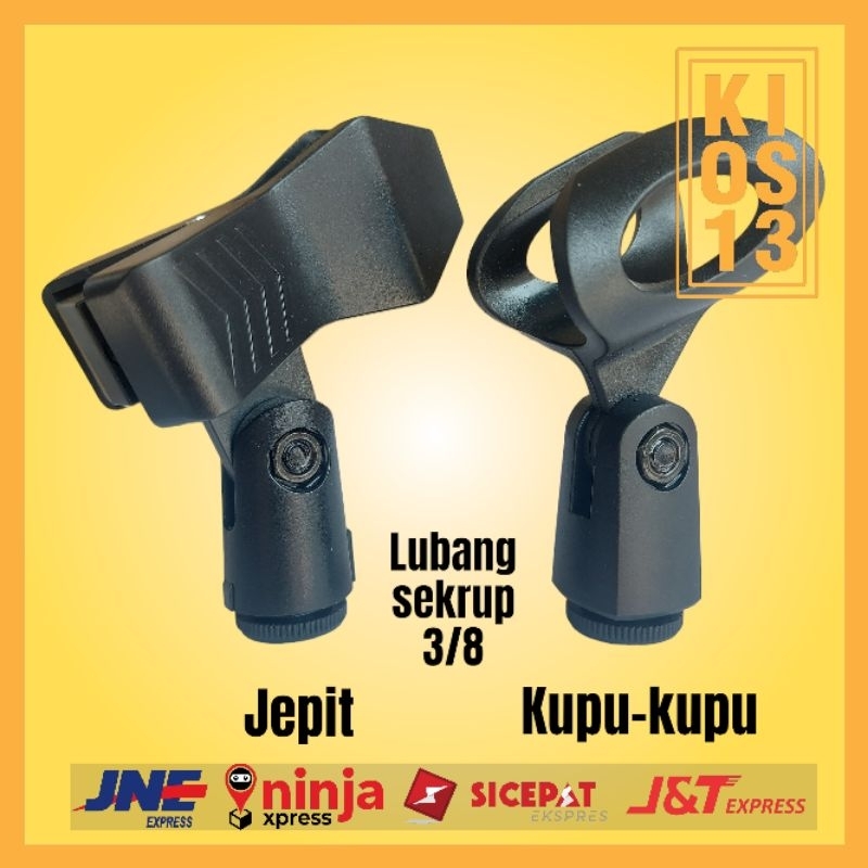 Dudukan Penjepit Mic Microphone