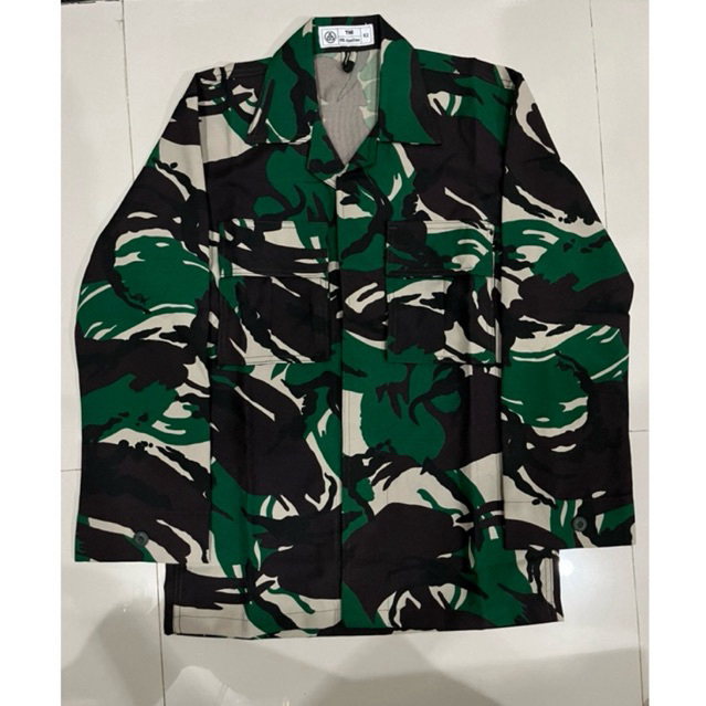 JHJ baju pdl velbed anti air warna pembagian / baju pdl velbed non puring / baju pdl tni / baju pdl