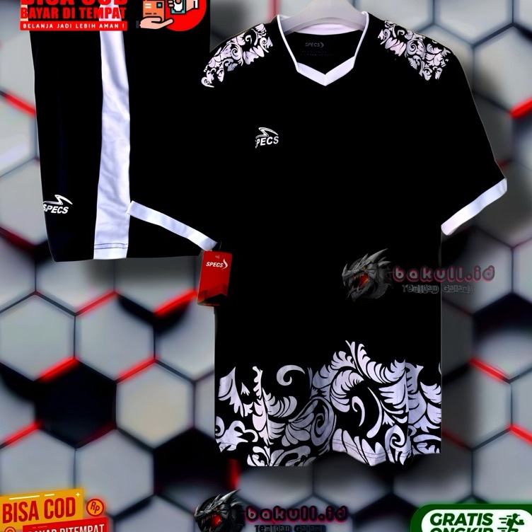 Paling Dicari  Setelan Jersey Bola Dewasa Baju Bola Futsal Ortuseight Motif Batik Terbaru