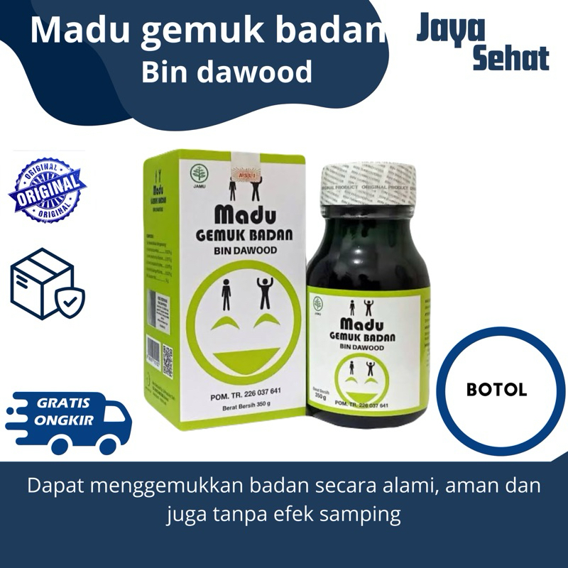 Bin Dawood Madu Gemuk Badan Suplemen Penambah Berat Badan Anak