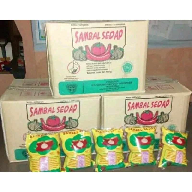

saos sambal merk surabraja edisi grosir satu dus kwalitas ok harga murmer