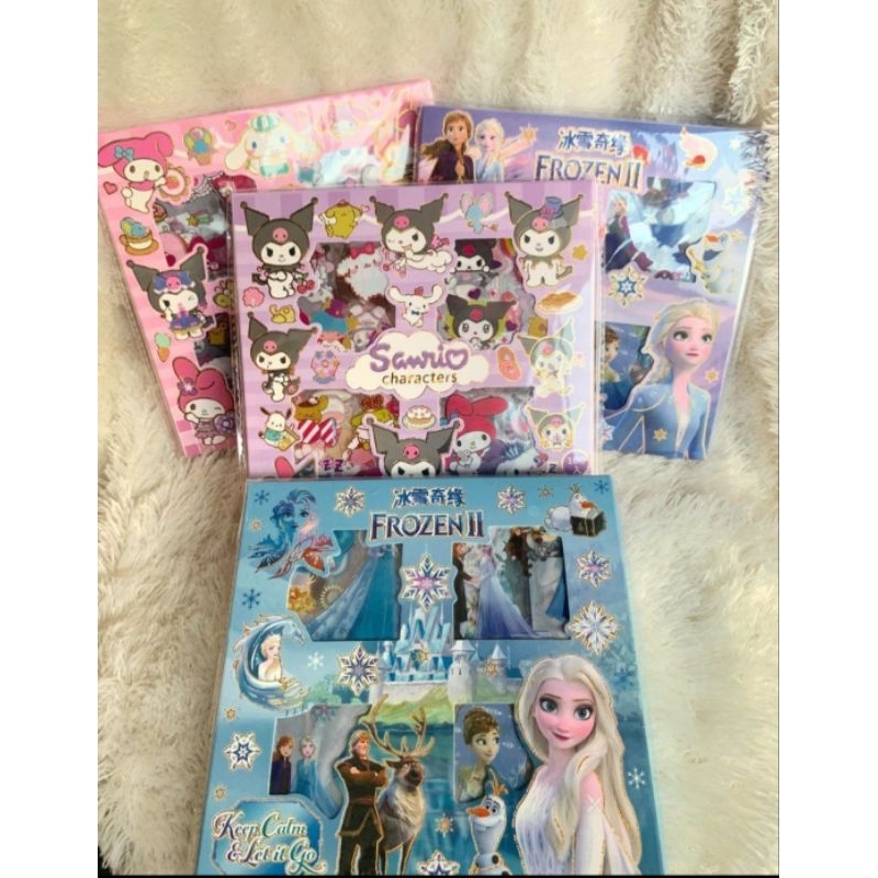 

Stiker 2D Frozen Kuromi Anna