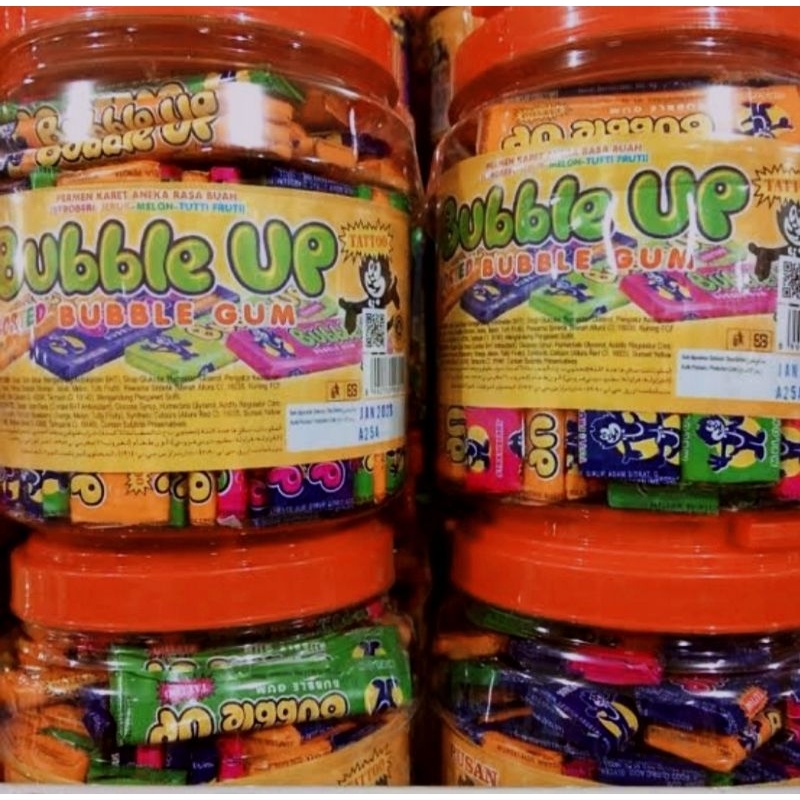 

PERMEN KARET BUBBLE UP ISI 80 PCS