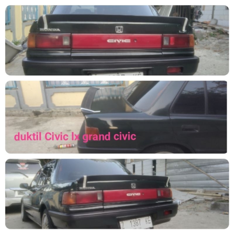 spoiler bagasi Civic lx duktil bagasi grand civic