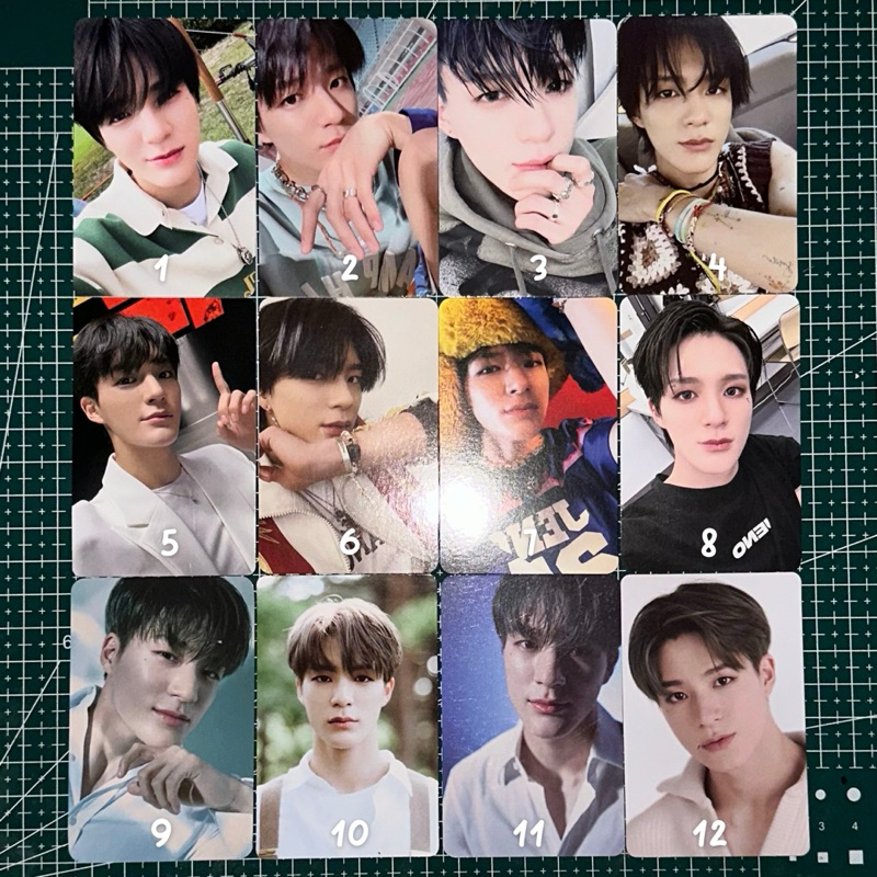 [BUY 1 GET 1 FREE] Photocard Official Nct Dream Jeno Baloon Hello Future Beatbox Tatoo Jeno Tds Ar D