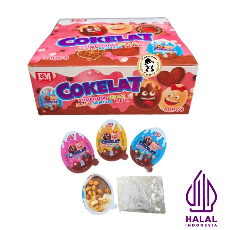 

DSM COKELAT TELUR BOX ISI 30