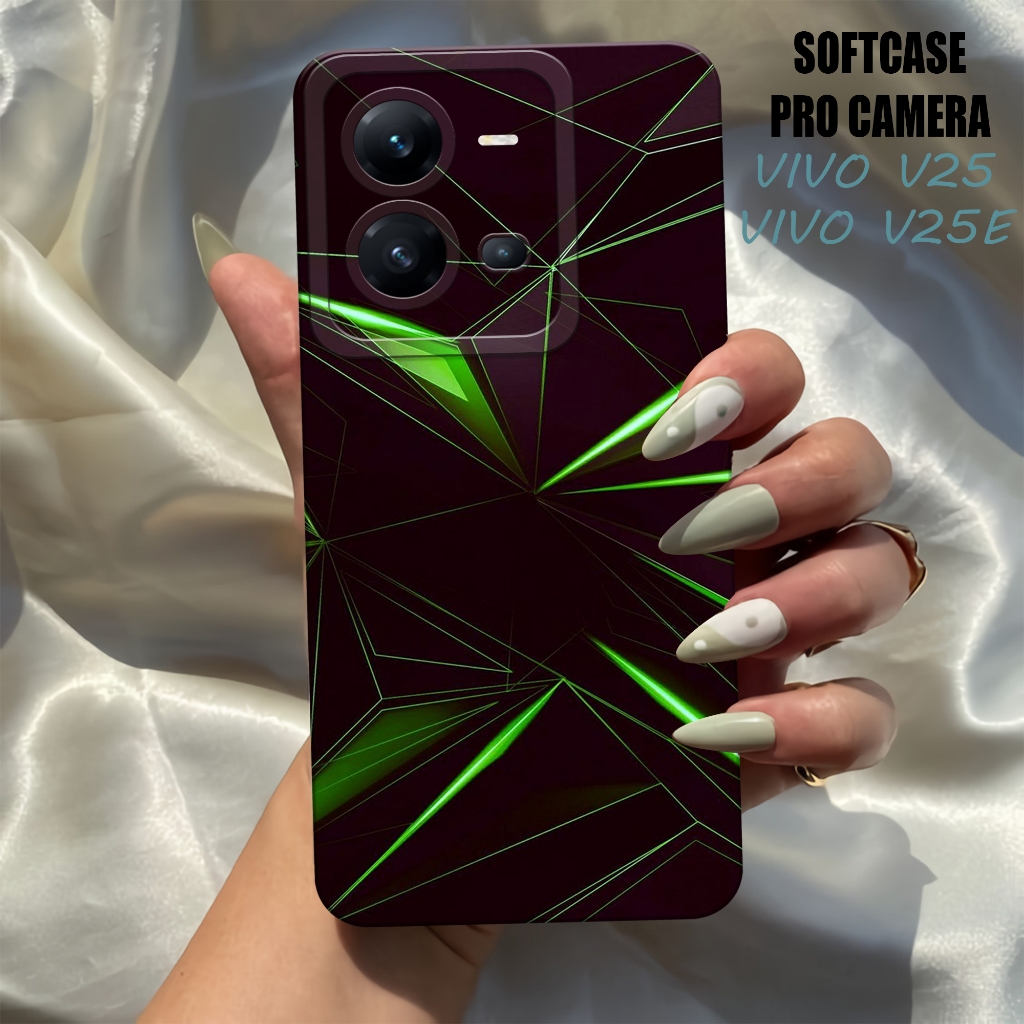 Case VIVO  V25-V25E - VIVO  V25-V25E Terbaru - Softcase  VIVO V25-V25E   - Softcase Pro Camera - Cas