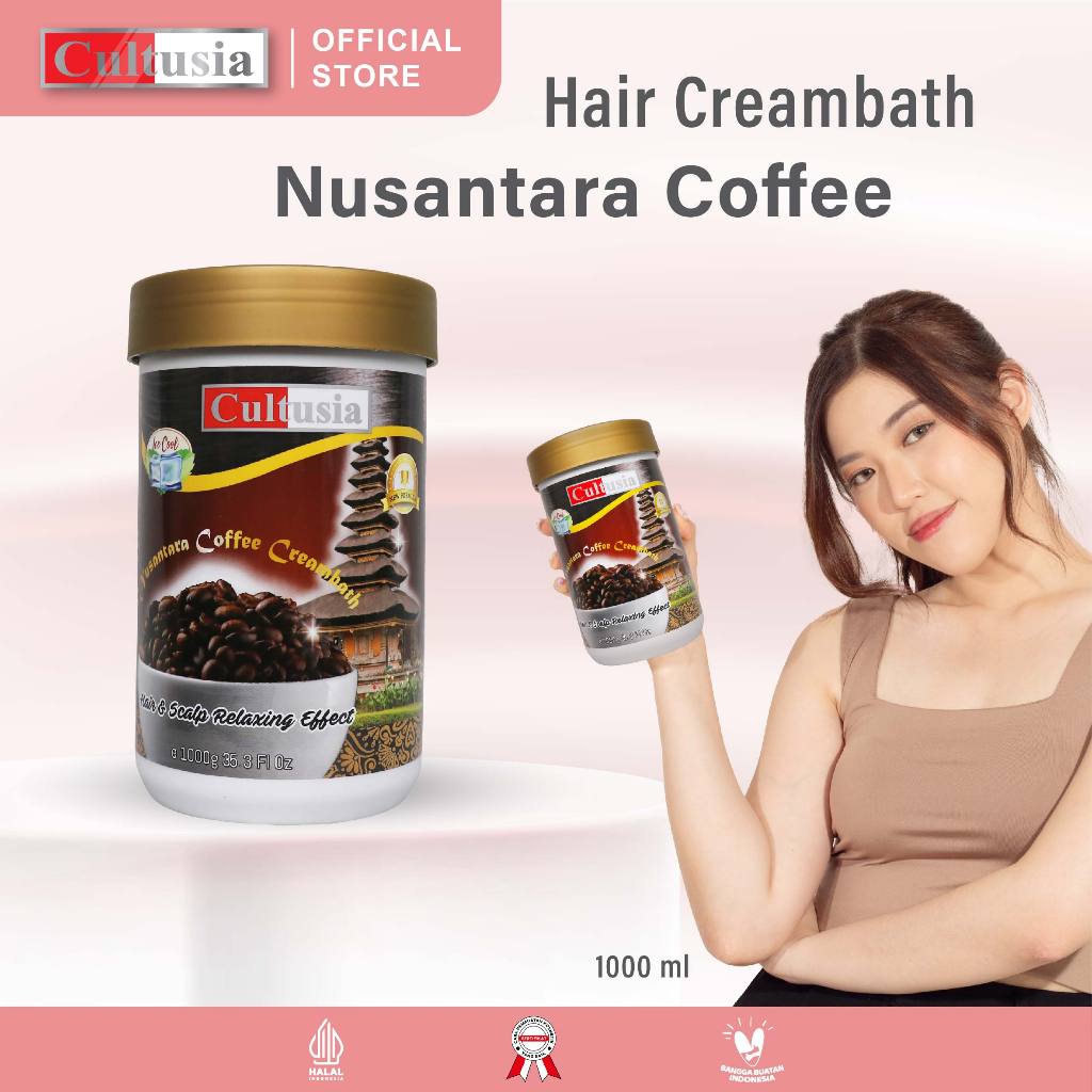 Cultusia Creambath Nusantara Coffee 1000ml