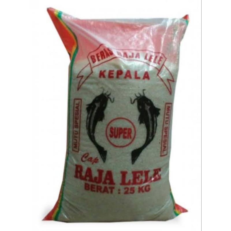 

1kg beras cap lele refill / curah / timbangan