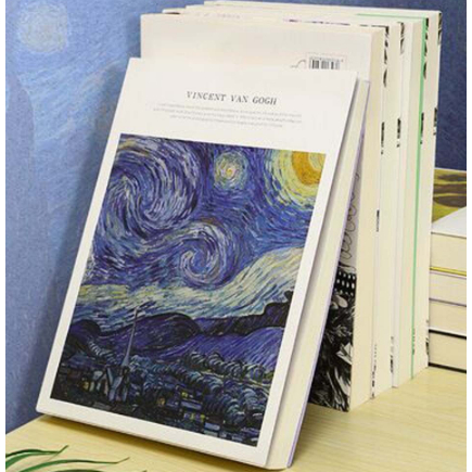 

A4/A5 256pages Van Gogh Vintage Blank Sketchbook Thick White Paper