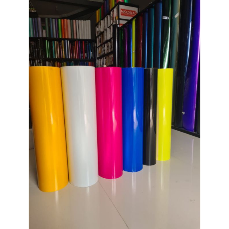 STIKER SEICHOLITE POSPOR bahan cutting stiker nyala per meter