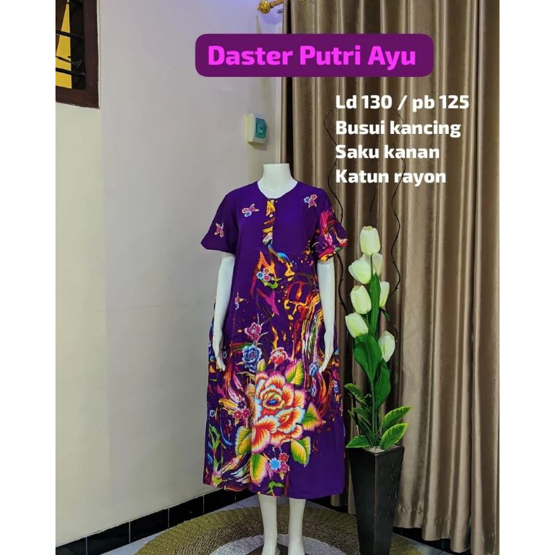 daster putri ayu jumbo/ daster jumbo putri ayu