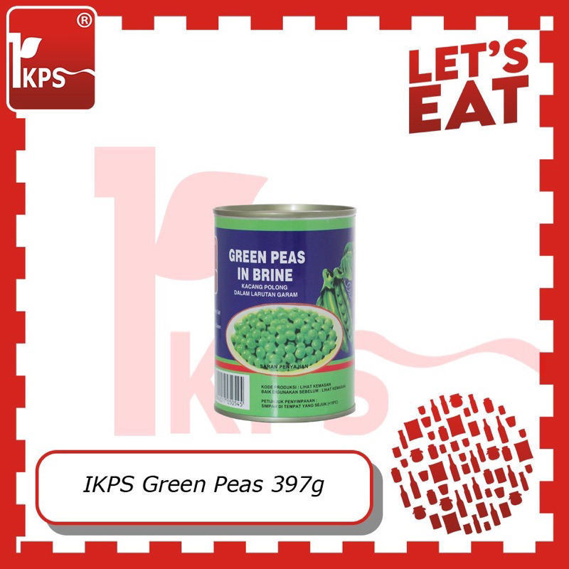 

IKPS Green Bean Peas in Brine 397 gr