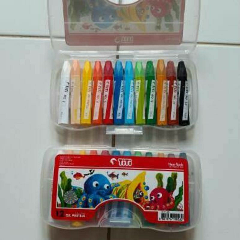 

Crayon TiTi 12 Warna Oil Pastel