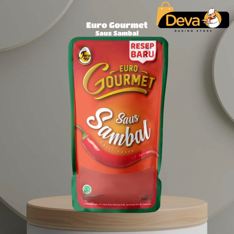 

Euro Gourmet Saus Sambel 1kg