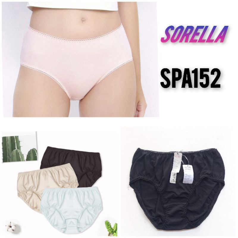 SPA152 Panty Celana dalam katun sorella midi  XL