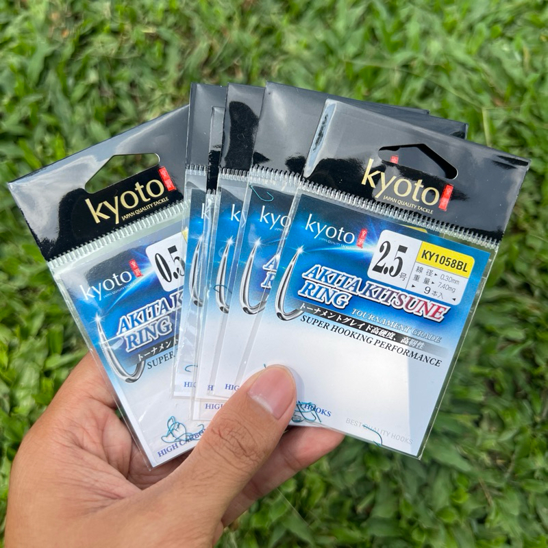 kail KYOTO berlubang ukuran 0.5 , 0.8 , 1 , 1.5 , 2 , 2.5