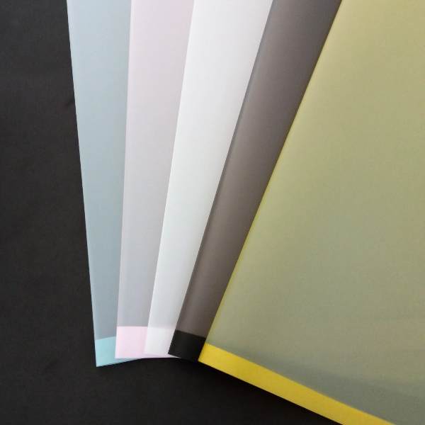 

{5 LEMBAR} Cellophane Wrapping Bouquet Semi Transparant