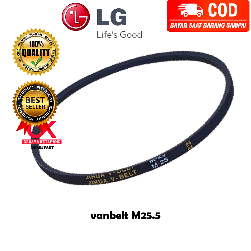 Fanbelt / Vanbelt / V-belt M25,5 Mesin Cuci LG
