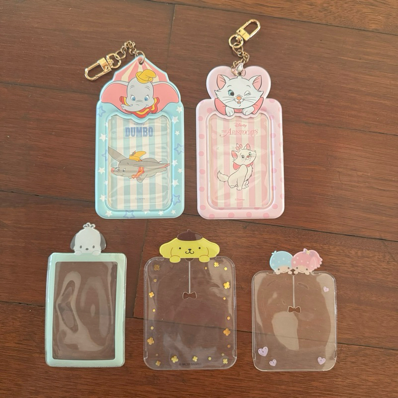 

Cahol / Card Holder / PC Holder / PC Sleeve Frame Sanrio / Daiso Korea popompurin / pochacco / dumbo / marie