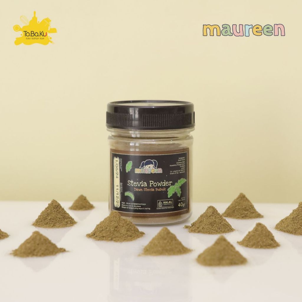 

Maureen Stevia Powder ( Daun Stevia Bubuk) 40gr