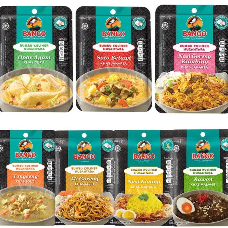 

BUMBU MASAK INSTAN MAMASUKA DELISAOS 50gr // BANGO BUMBU KULINER NUSANTARA 40gr