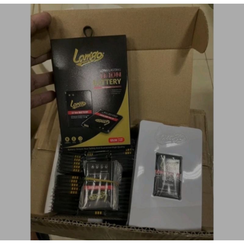 Battery Battrey Baterai LAMIGO XIAOMI DOUBLE POWER DUAL IC Original MAX