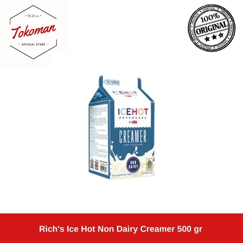 

Rich Ice Hot Non Dairy Creamer 500 gr / Rich's Icehot