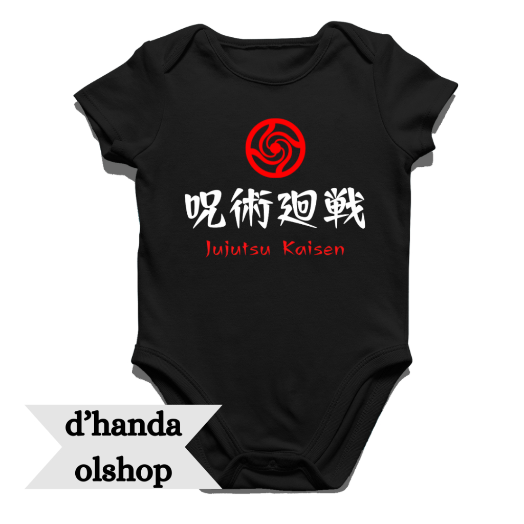 Jumper Bayi Anime Jujutsu Kaisen 8 | Jumper Baby | Jumpsuit Baby | Baby Romper | Bodysuit | New Born