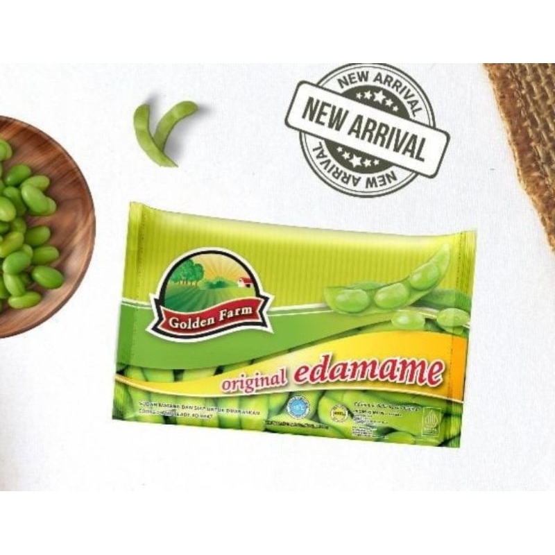 

Golden Farm Edamame Original / Kedelai Frozen Original | Berat Bersih 450gr