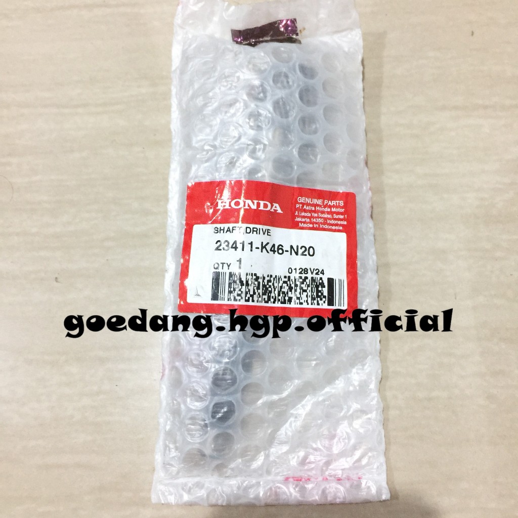 Shaft Drive (18T) As Pully VARIO 110 eSP ORIGINAL AHM 23411K46N20