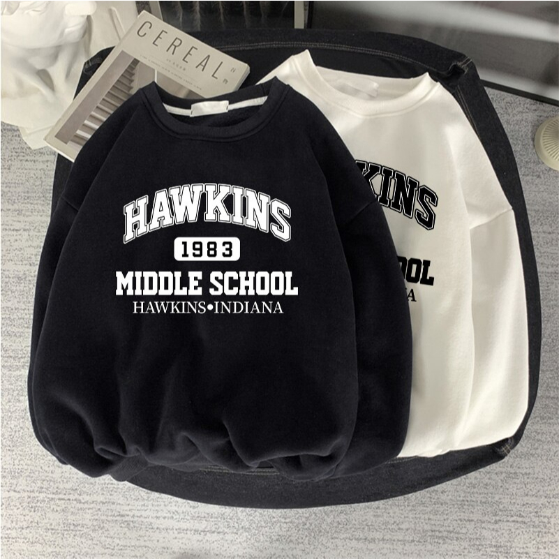 Sweater Crewneck Pria Wanita Hawkins Original High Quality