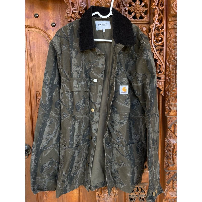 Carhartt Michigan Coat Camo Original Made in Tunisia