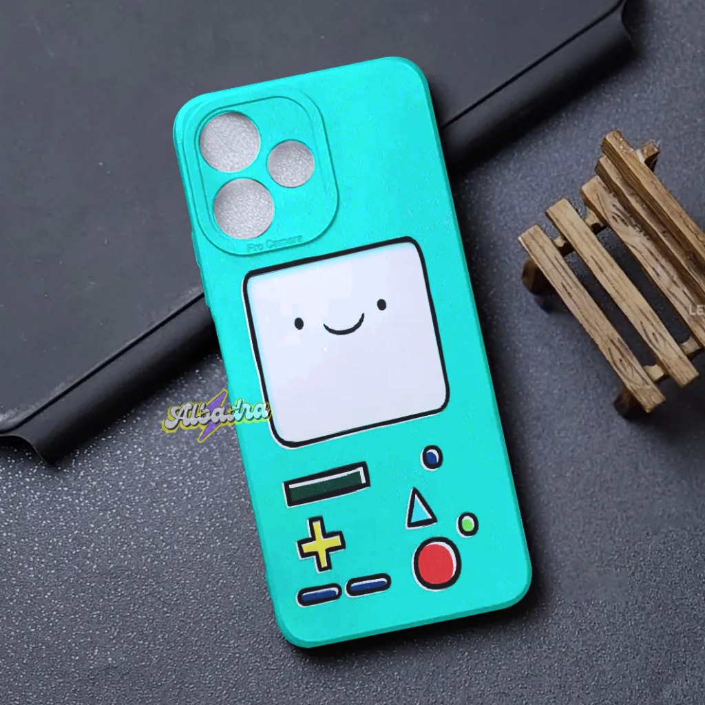 Softcase Hp XIAOMI REDMI 13 2024 Terbaru motif BMO GAMEBOY LUCU / case procamera karet lentur REDMI 
