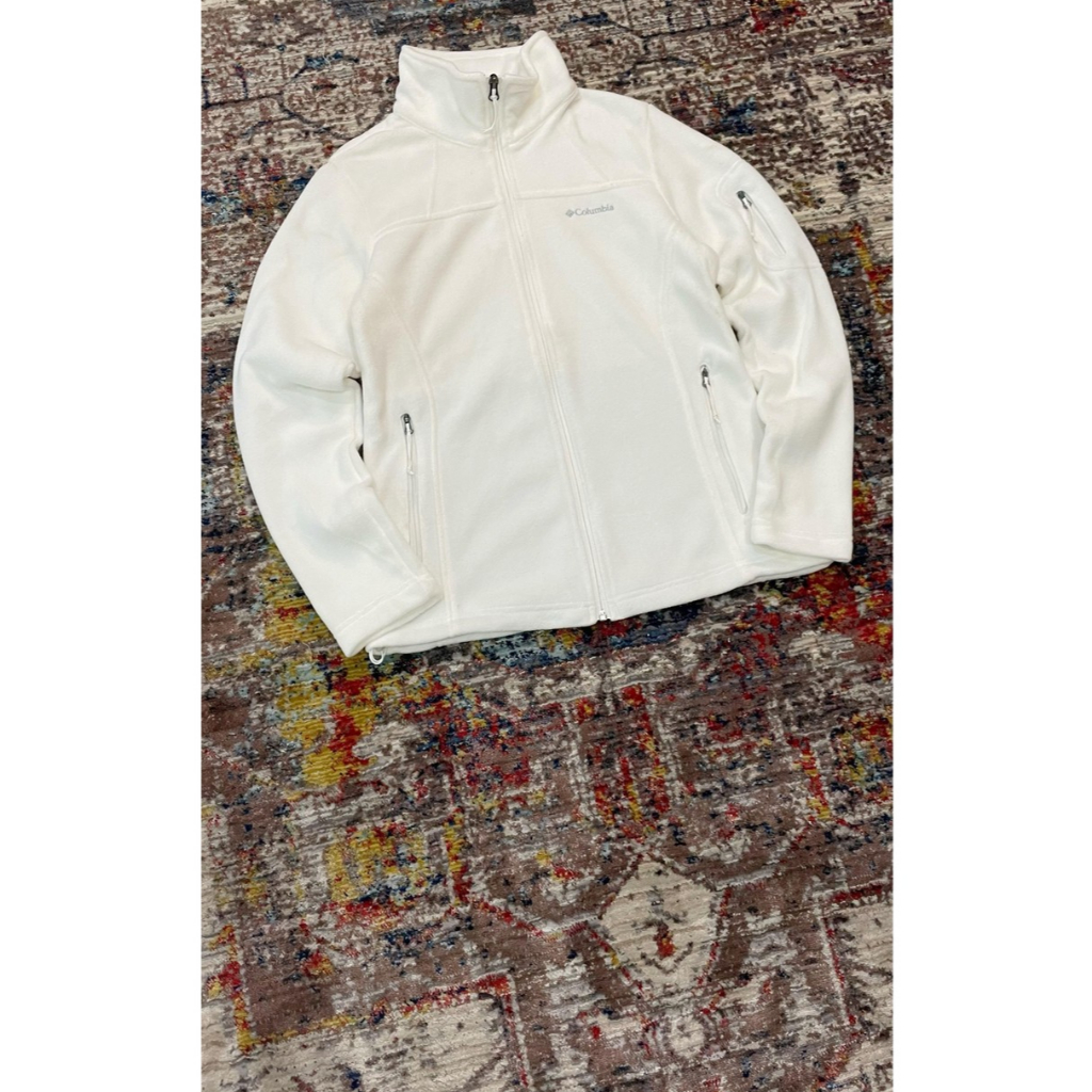 Columbia Fast Trek II Polar Fleece Full Zip Jacket (XB026) • Colour : Sea Salt White