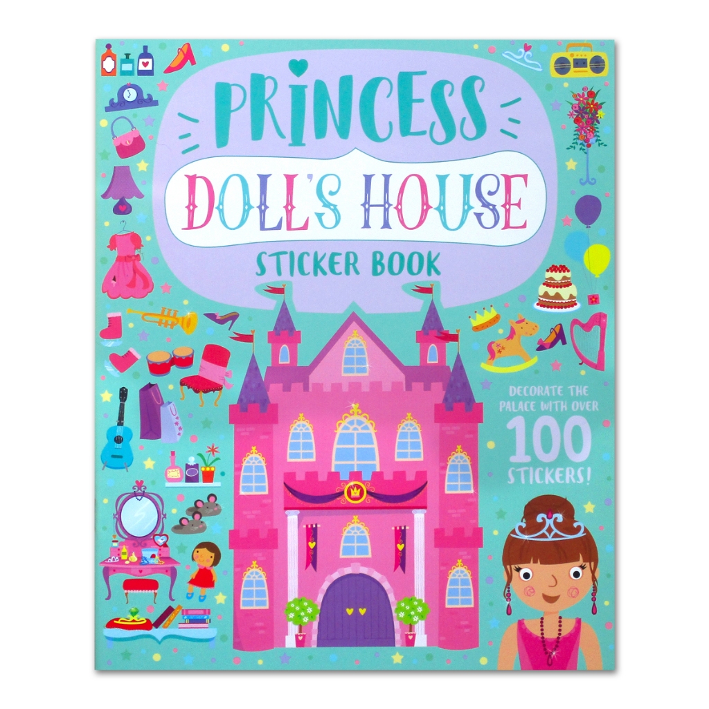 Princess Doll's House Sticker Book (Decorate The Palace With Over 100 Stickers) [Igloo Books]